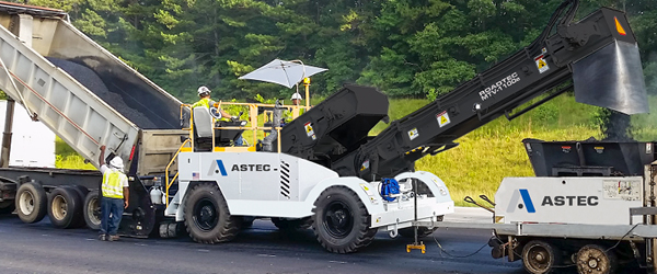 New Astec Material Transfer Vehicles