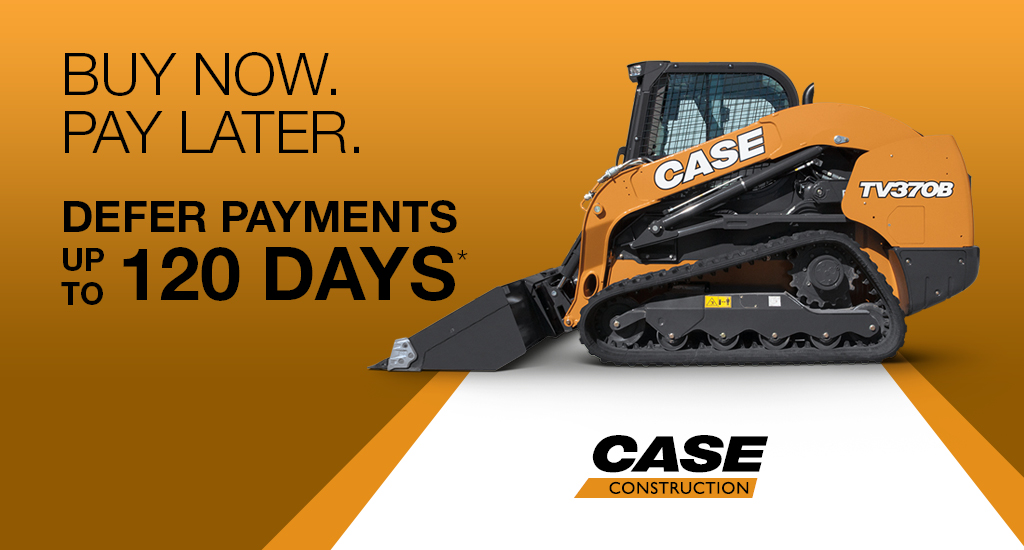 Defer payments for up to 120 days on CASE CTLs