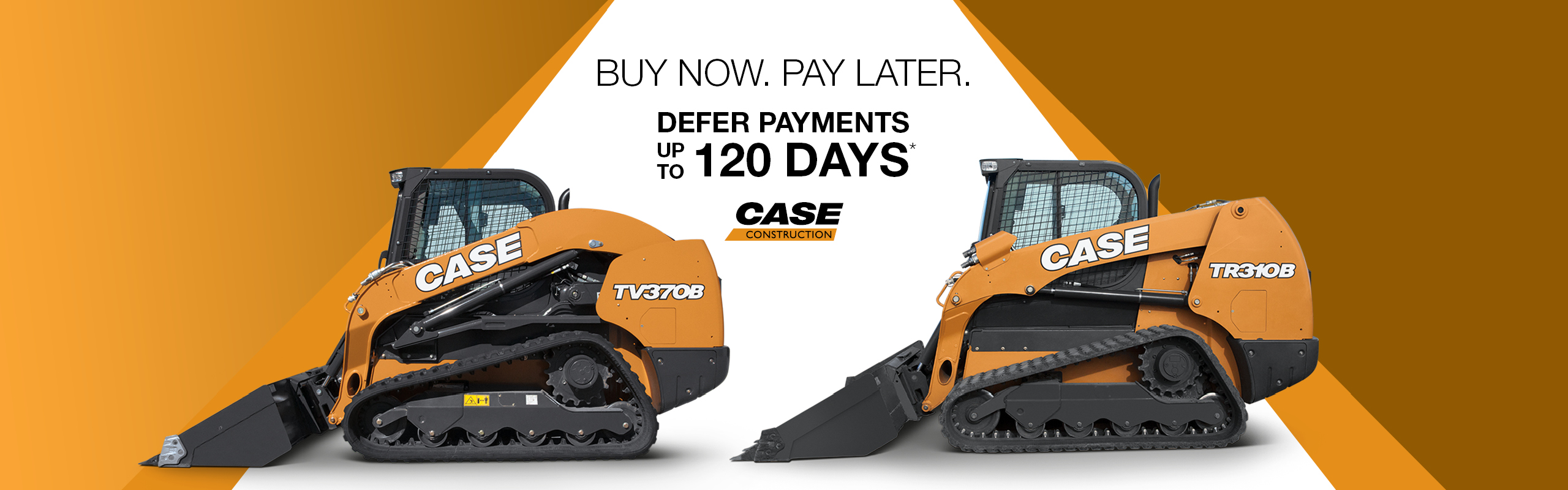 Defer payments for up to 120 days on CASE CTLs