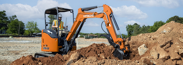 New Hitachi Compact Excavator