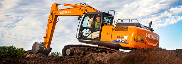 New Hitachi Excavator