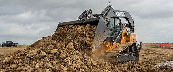 New CASE Compact Dozer Laoders