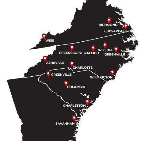 Hills Machinery Heavy Equipment Dealer NC SC VA GA New Wilson Location