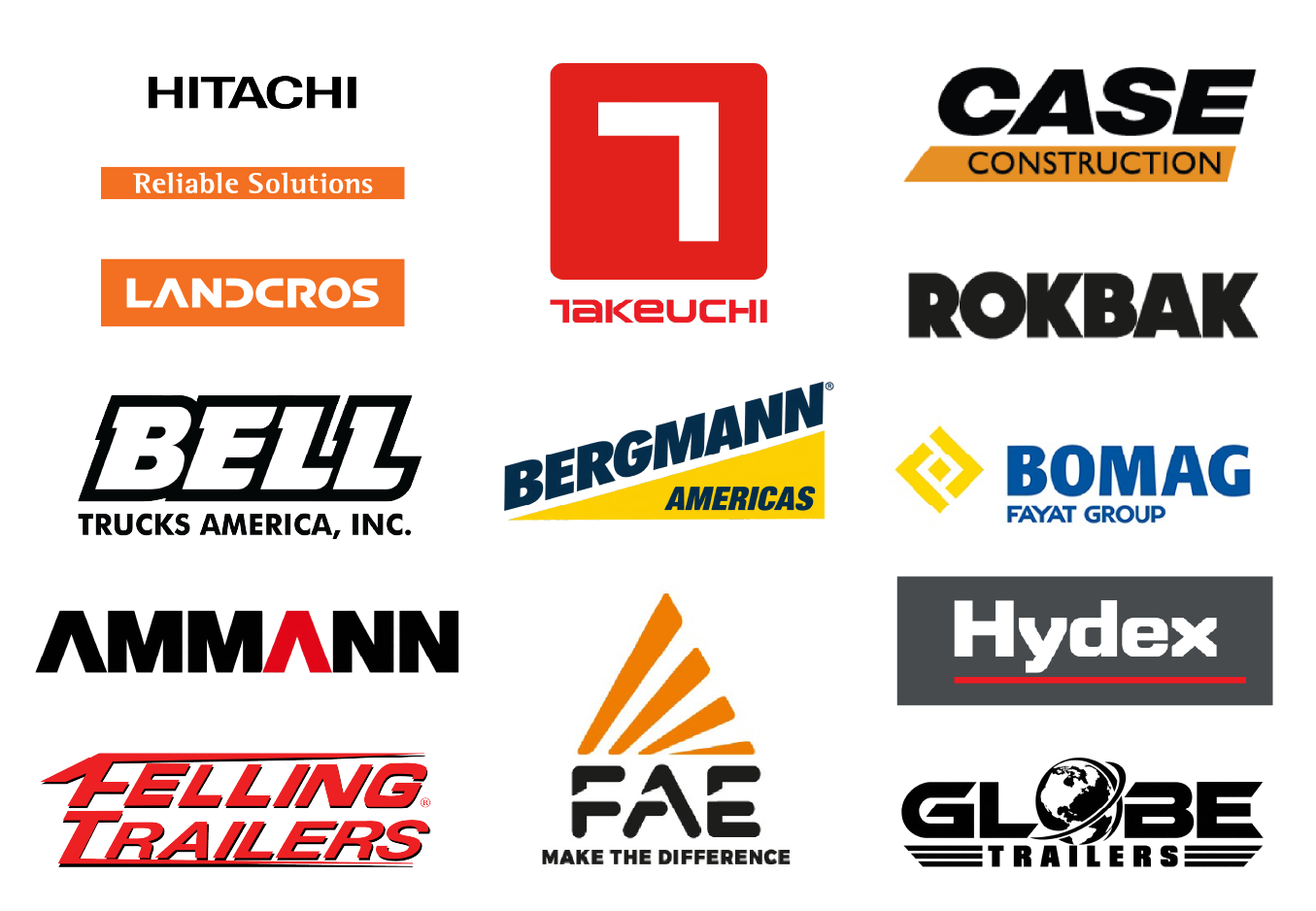 Heavy Equipment Construction Sale Rental Brands