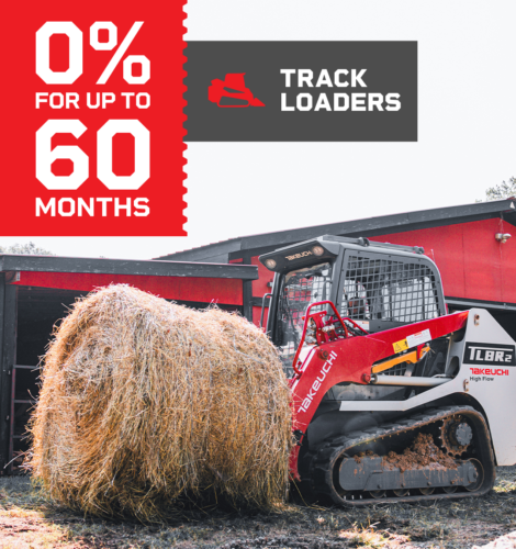 Takeuchi compact track loader for sale, tracked skid for sale