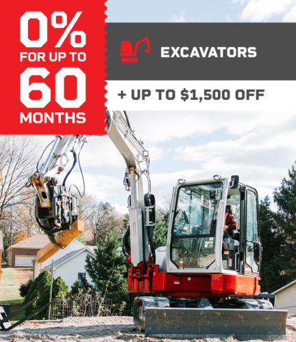 Takeuchi mini excavator for sale